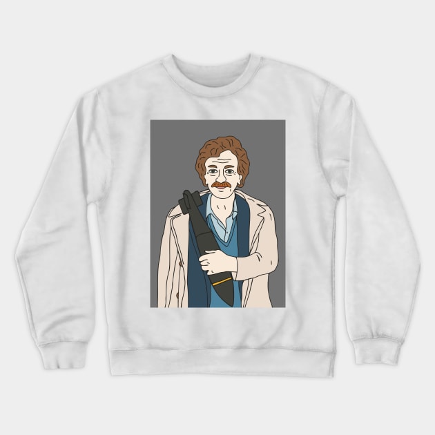 Kurt Vonnegut Crewneck Sweatshirt by grekhov